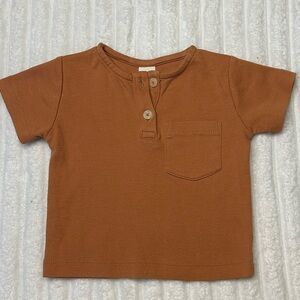 Kate Quinn Tan Short Sleeve Tee